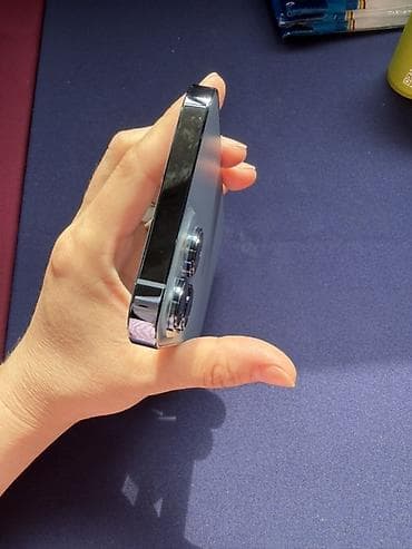 element 5: IPhone 13 Pro Max, Б/у, 256 ГБ, Sierra Blue, Защитное стекло, Кабель, Коробка, 84 % — 4