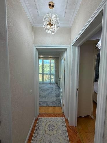 район ак кеме: 4 комнаты, 85 м², Элитка, 2 этаж, Евроремонт — 5