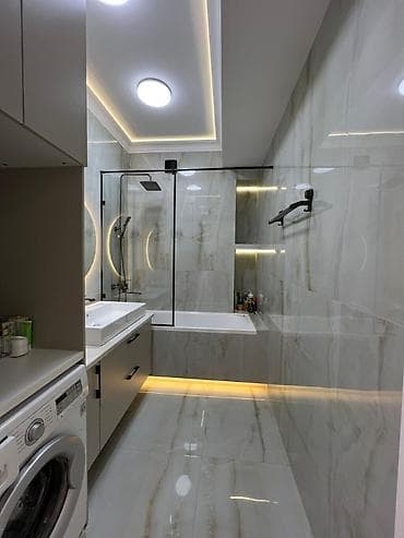 жк нурзаман сити: 3 комнаты, 131 м², Элитка, 13 этаж, Дизайнерский ремонт — 10