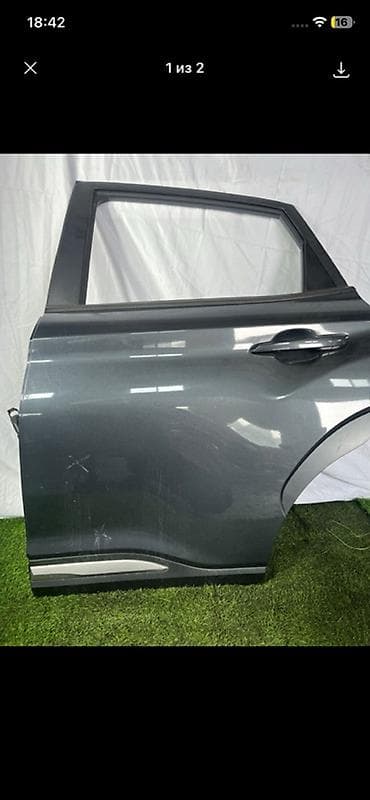 14: Дверь боковая задняя левая для Hyundai Kona OS (первое поколение, 2018 — 1