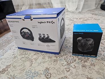 Техника жана электроника: Продаю руль Logitech g29 Состояние - практически новый . полный — 3