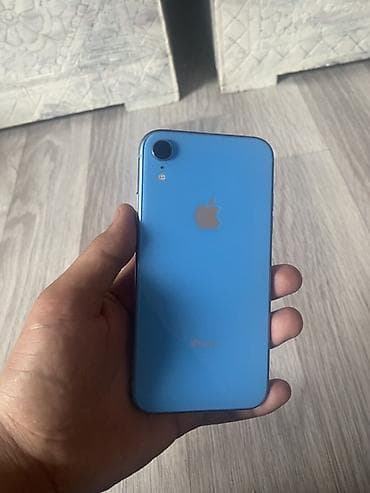 iphone qq: IPhone Xr, Б/у, 128 ГБ, Синий, 81 % — 1
