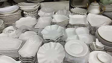 Белая сервировочная посуда из фарфора/керамики - Большой выбор форм и — 2