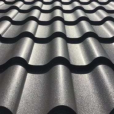 Металлочерепица с волновым профилем - Материал: стальной лист с at lalafo.kg Металлочерепица с волновым профилем - Материал: стальной лист с