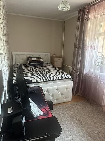 flat osh: 2 комнаты, 42 м², ТЦ Весна Индивидуалка, 1 этаж, Косметический ремонт — 3