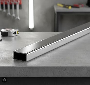 Прямоугольная металлическая труба, сечение 20х30 мм, толщина стенки 2