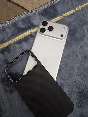 IPhone 17 Pro Max, Natural Titanium, Чехол
