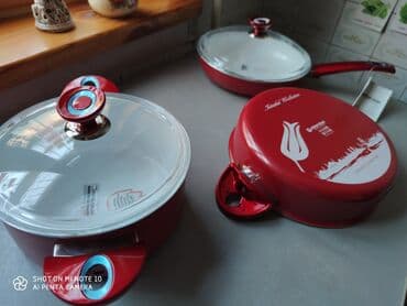 набор кастрюл: Продаю набор кастрюль турецкого производства. Отличный подарок на — 5