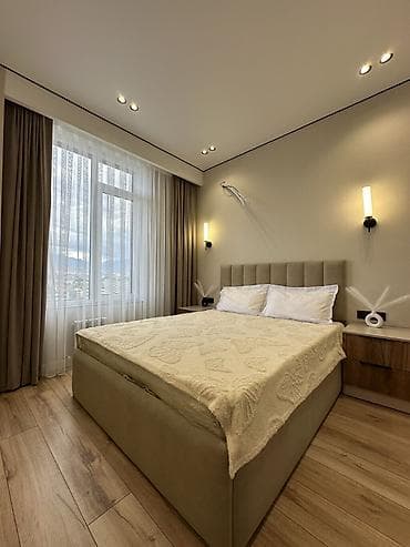 osh flat: 2 комнаты, 57 м², ул. Горького / Алматинка Элитка, 10 этаж, Дизайнерский ремонт — 2