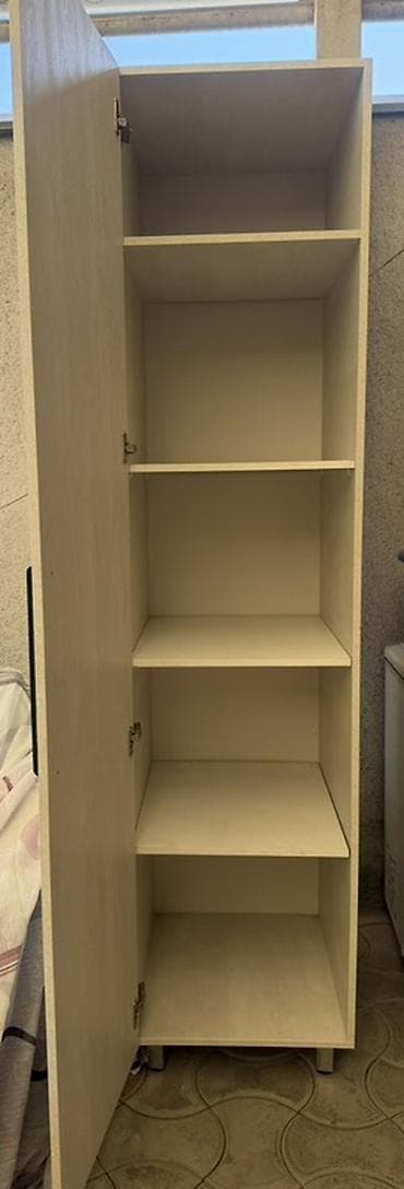 Ашкана үчүн шкафтар: Ашкана үчүн шкаф, Полго орнотулма, Жуугучсуз, ЛДСП — 1