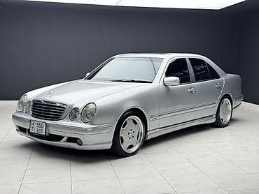 гур на мерс: Mercedes-Benz E-класс AMG: 2002 г., 4.3 л, Автомат, Бензин, Седан — 1