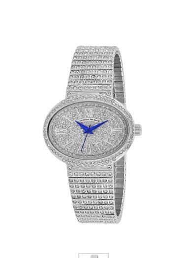 бриллиантовые комплекты фото и цены: CV0250 Женские часы с овальным корпусом CHRISTIAN VAN SANT. Часы — 1