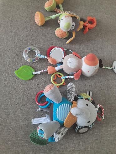 детская коляска 3 в 1: Развивающие подвесные игрушки для малышей (на коляску, кроватку — 1