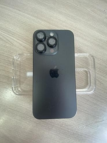 iphone 22: IPhone 15 Pro, Black Titanium, Чехол, 87 % — 2