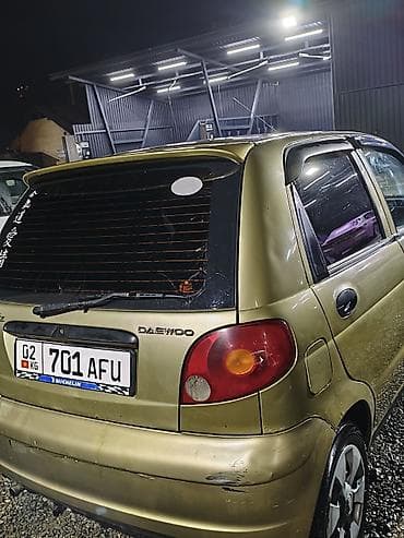 стрим 2001: Daewoo Matiz: 2006 г., Механика — 2