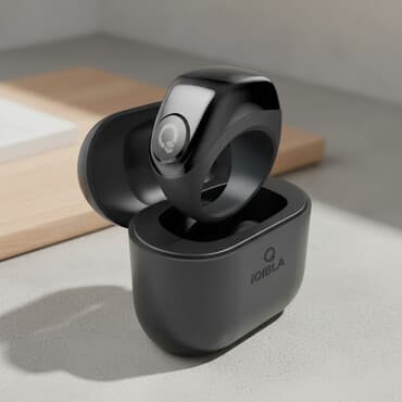 свадебное пышное платья с фатой: Смарт‑кольцо iQIBLA с зарядным кейсом - Функции: электронный — 2