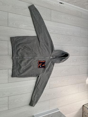 Жынсылар: Эркектердин толстовкасы, XL, Nike, Колдонулган, түсү - Боз — 1