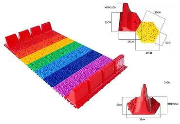витрина заказ: Радужная горка из пластиковых панелей для всесезонного катания. на — 2