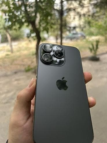 IPhone 15 Pro, Б/у, 512 ГБ, Black Titanium, Кабель, 78 %