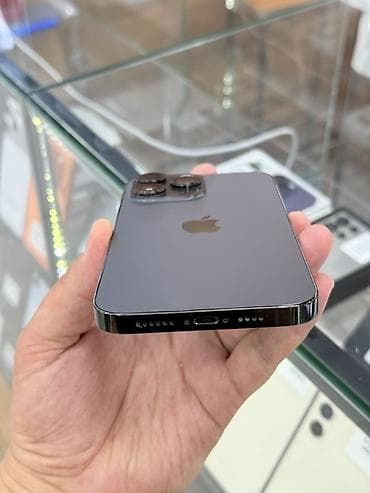 телф: IPhone 14 Pro Max, Б/у, 128 ГБ, Black Titanium, Коробка, 89 % — 3