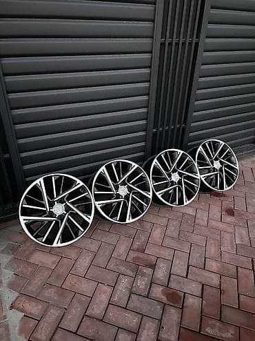 Литые Диски R 17 Hyundai, Комплект, отверстий - 5, Б/у