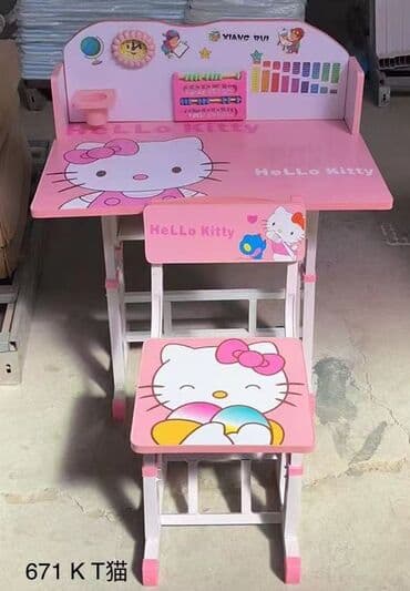 детский столик для уроков: Комплект детского стола и стула — 5