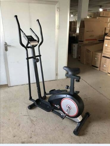 спортивные двойка: 1)Эллиптический тренажер 2 в 1 (с сидушкой ) 2) SPIN Bike sportfit 3) — 1