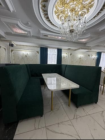 Мебельные гарнитуры: Комплект мягкой мебели, Б/у, Самовывоз, цвет - Зеленый — 2