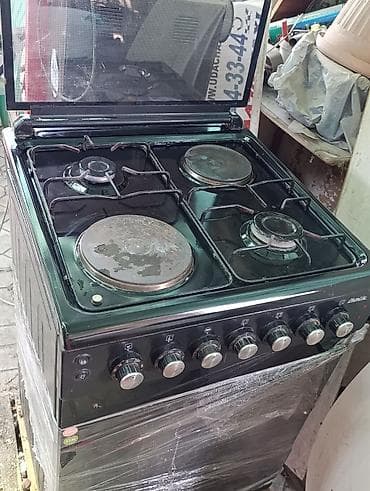 плита балыкчы: Комбинированная плита Ödül DE 6022T Турция - Варочная поверхность: 4 — 1