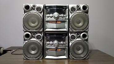 yamaha hs: Продаю недорого верхний JVC мощный музыкальный центр есть AUX. есть и — 1