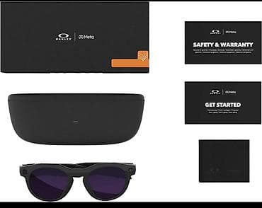Продаются абсолютно новые умные очки Oakley Meta HSTN в черной оправе