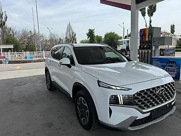 byd han ev: Hyundai Santa Fe: 2022 г., 1.6 л, Автомат, Гибрид, Кроссовер — 2