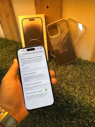 айфон с россии: IPhone 14 Pro, Б/у, 128 ГБ, Jet Black, Защитное стекло, Чехол, Коробка, 98 % — 5