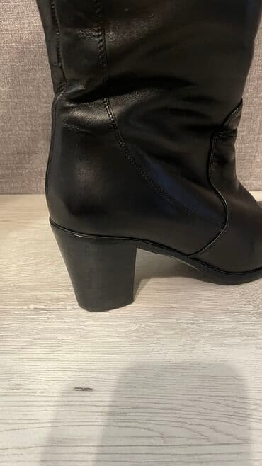 обувь для охоты: Сапоги натуралка кожа мех 39 размер можно 40 . Брала в магазине — 4