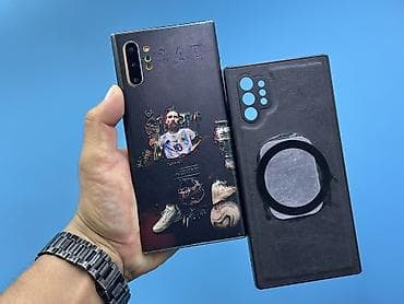 9 lite: Samsung Note 10 Plus, Б/у, 256 ГБ, цвет - Синий, 2 SIM — 1