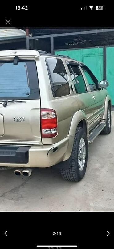 Infiniti QX4: 1998 г., 3.3 л, Автомат, Бензин, Внедорожник