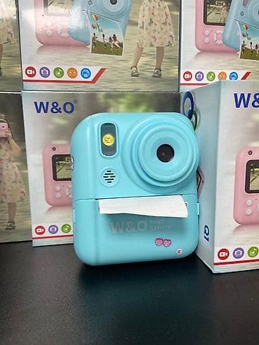 printer kraskasi: 📷 Детский фотоаппарат с моментальной печатью W&O Q1 Доступные — 4