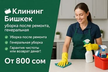 Другие услуги: Уборка помещений, | Генеральная уборка, | Квартиры — 1