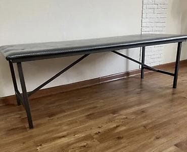 металлический диван: 1 фото: кушетка с регулировкой высоты и положения - 6000 с 2фото — 3