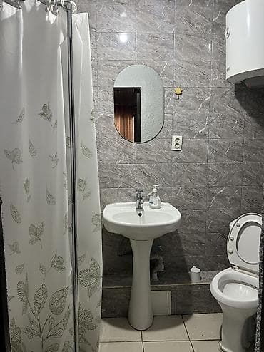 квартиры для проживания: 1 комната, Душевая кабина, Постельное белье, Кондиционер — 3