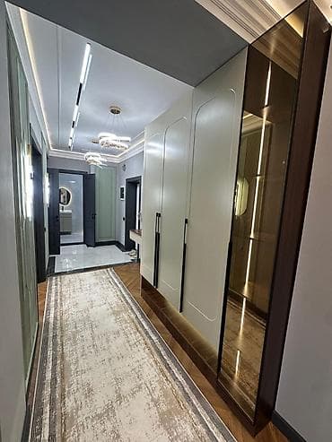 Недвижимость: 2 комнаты, 80 м², Асанбай мкр Элитка, 14 этаж, Дизайнерский ремонт — 10