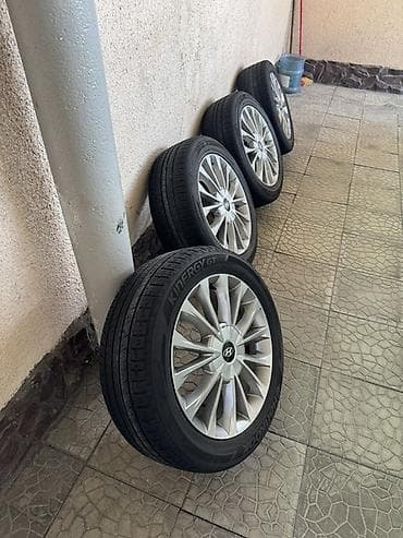 vossen diska: Колеса в сборе 215 / 55 / R 17, Всесезонная, Б/у, Комплект, Легковые, Литые, отверстий - 5 — 5