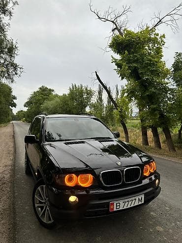 black edition: BMW X5: 2003 г., 3 л, Автомат, Дизель, Внедорожник — 3