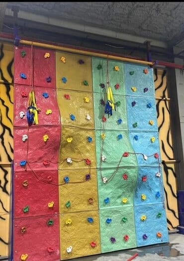 что можно открыть в бишкеке: Продается детский скалодром‑стенка для зала/игровой зоны - Модульная — 1