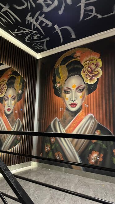 художественные краски: Художник,суроткартина Художественная, стена росписи — 8