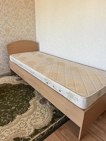 крават одна спалка: Односпальная кровать, С матрасом, длина - 200 см — 1