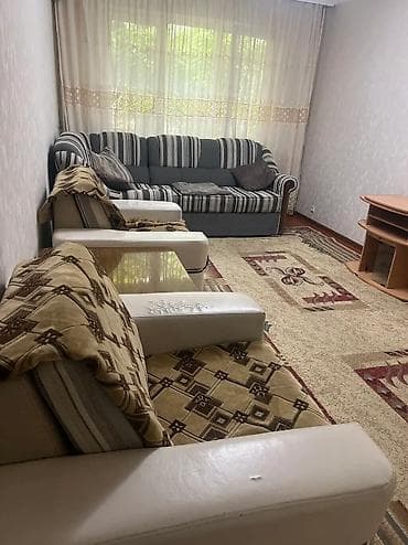 квартира аренда 8мкр: 2 комнаты, Агентство недвижимости, Без подселения, С мебелью полностью — 1