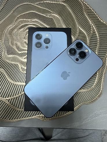 айфон кызыл кия: IPhone 13 Pro, Sierra Blue, Коробка — 1