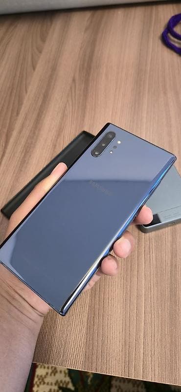 телефон google pixel 6: Samsung Note 10 Plus, Б/у, 512 ГБ, цвет - Синий, 1 SIM — 6