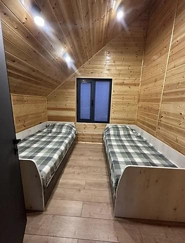 продаю дом бишкек кок жар: Сканди-хаус с панорамным видом на горы и поля - Двухсветная гостиная — 6